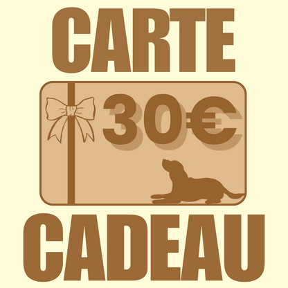 *Carte cadeau O'Plaisir des crocs*