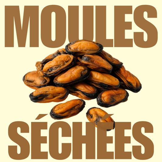 Moules séchées